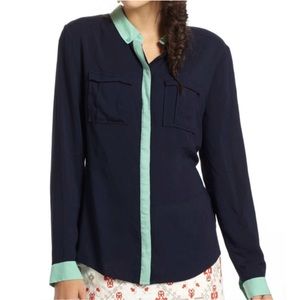 Maeve Anthropologie Sz 6 Bagatelle Buttondown